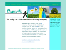 Tablet Screenshot of cleanerific.org